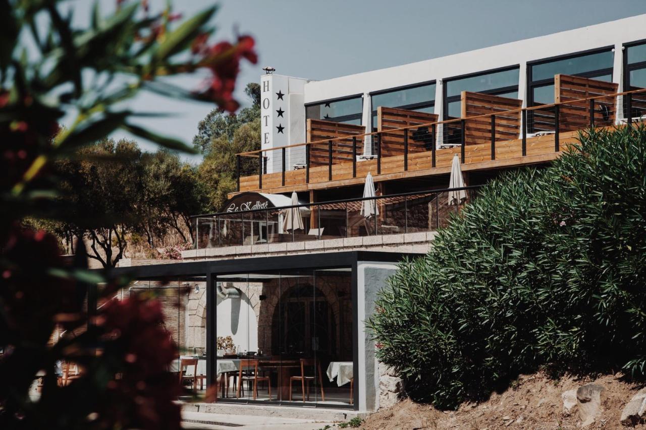 Auberge Kalliste - Eco Label Porto Pollo Bagian luar foto
