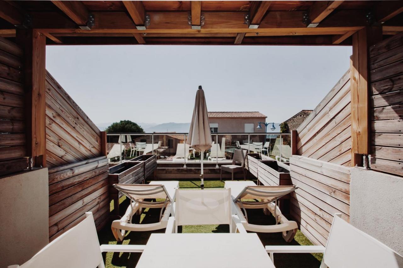 Auberge Kalliste - Eco Label Porto Pollo Bagian luar foto